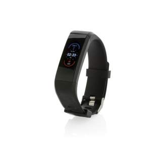 Doe wat het beste is voor je lichaam met deze waterdichte (IPX5) activity tracker met comfortabele gerecyclede TPU -polsband om de armband zowel overdag als 's nachts te dragen. Met gebruiksvriendelijk 0,96-inch OLED-kleurenscherm met point touch. Gemaakt met RCS (Recycled Claim Standard) gecertificeerde gerecyclede TPU armband en ABS frame. Totaal gerecycled materiaal: 35% op basis van het totale gewicht van het item. RCS-certificering zorgt voor een volledig gecertificeerde toeleveringsketen van de gerecyclede materialen. Inclusief gratis APP in 6 talen om inzicht te krijgen in je prestaties (voor iOS 8.1 en Android 4.4 of hoger). BT5.0. Functies inbegrepen: slaapregistratie, stappentelling, afstand, calorietelling, hartslagmeter, bloeddruk, multisportmodus (11 en camerabediening. Met deze modieuze activity tracker stap je in een gezondere levensstijl. Standby-tijd van 15 dagen en werktijd tot 7 dagen Verpakt in FSC® mix kraft verpakking item en accessoires PVC vrij.<br /><br />PVC free: true Doe wat het beste is voor je lichaam met deze waterdichte (IPX5) activity tracker met comfortabele gerecyclede TPU -polsband om de armband zowel overdag als 's nachts te dragen. Met gebruiksvriendelijk 0,96-inch OLED-kleurenscherm met point touch. Gemaakt met RCS (Recycled Claim Standard) gecertificeerde gerecyclede TPU armband en ABS frame. Totaal gerecycled materiaal: 35% op basis van het totale gewicht van het item. RCS-certificering zorgt voor een volledig gecertificeerde toeleveringsketen van de gerecyclede materialen. Inclusief gratis APP in 6 talen om inzicht te krijgen in je prestaties (voor iOS 8.1 en Android 4.4 of hoger). BT5.0. Functies inbegrepen: slaapregistratie, stappentelling, afstand, calorietelling, hartslagmeter, bloeddruk, multisportmodus (11 en camerabediening. Met deze modieuze activity tracker stap je in een gezondere levensstijl. Standby-tijd van 15 dagen en werktijd tot 7 dagen Verpakt in FSC® mix kraft verpakking item en accessoires PVC vrij.<br /><br />PVC free: true