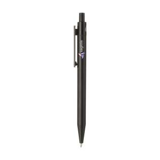 WoW! Blue ink ballpoint pen with a sleek barrel made from 100% GRS-certified recycled ABS. With a generous clip for a prominent imprint. GRS-certified. Total recycled material: 83%. WoW! Blue ink ballpoint pen with a sleek barrel made from 100% GRS-certified recycled ABS. With a generous clip for a prominent imprint. GRS-certified. Total recycled material: 83%.