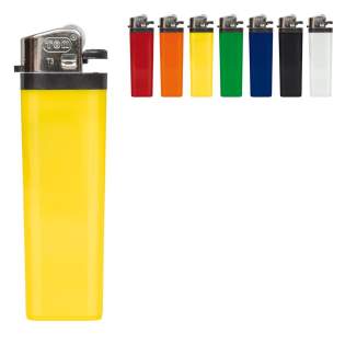 Disposable lighter. Child-resistant. Disposable lighter. Child-resistant.