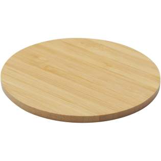 Ronde onderzetter van bamboe, afkomstig uit duurzamere en sociaal verantwoorde bronnen. Afmetingen: 8,5 x 0,5 cm. Ronde onderzetter van bamboe, afkomstig uit duurzamere en sociaal verantwoorde bronnen. Afmetingen: 8,5 x 0,5 cm.