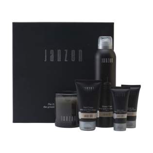 Gift set with 5 products in the fragrance Skin 90 from the , which deliver the Janzen brand. Guaranteed to feel zen with the home and body products in this gift set. Contents: • Shower Foam - 200 ml • Scented Candle - 120 gr • Hand Cream 75 ml • Body Lotion - 40 ml • Shower Gel - 40 ml. Five delicious home and body products that provide ultimate happiness and relaxation moments. Lively and uplifting, that's Skin 90. Cherry blossom is nothing less than revered in Japan. With its pale pink petals and pleasant scent, this tree is a genuine feast for the senses. In this fragrance, the subtle touch of cherry blossom alternates with the fresh notes of lily and the powerful element of tonka bean. The elegant products are packed in a luxurious gift box. Packed per set. Gift set with 5 products in the fragrance Skin 90 from the , which deliver the Janzen brand. Guaranteed to feel zen with the home and body products in this gift set. Contents: • Shower Foam - 200 ml • Scented Candle - 120 gr • Hand Cream 75 ml • Body Lotion - 40 ml • Shower Gel - 40 ml. Five delicious home and body products that provide ultimate happiness and relaxation moments. Lively and uplifting, that's Skin 90. Cherry blossom is nothing less than revered in Japan. With its pale pink petals and pleasant scent, this tree is a genuine feast for the senses. In this fragrance, the subtle touch of cherry blossom alternates with the fresh notes of lily and the powerful element of tonka bean. The elegant products are packed in a luxurious gift box. Packed per set.
