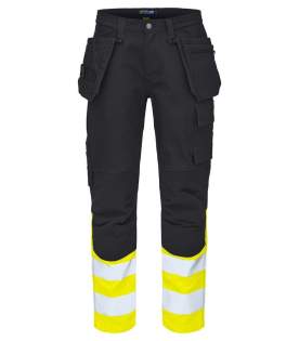 BESCHIKBAAR VANAF JANUARI 2025!<br />• katoenen broek met een grote flexibiliteit <br />• stretch inzetstuk in het kruis<br />• verstevigde Cordura® spijkerzakken die afneembaar zijn door het contraststiksel aan de binnenzijde los te maken wanneer nodig                                                                  <br />• ruime zijzakken aan beide zijden<br />• linker beenzak voor gereedschap en pennenzak, telefoonzak met magneet sluiting<br />• rechter beenzak met meterzak en zakken voor gereedschap en mesknoop                                                                                                        <br />• lus voor badgehouder<br />• verstevigde, voorgevormde en verstelbare kniezakken aan de binnenzijde (twee hoogtes)