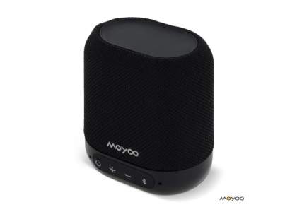 Use this portable 5 watt Bluetooth speaker with great sound in your (home) office or on the go. This small speaker has a large printing area on the top to make any logo stand out!