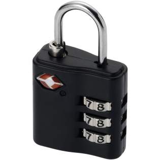 Schützen Sie Ihr Gepäck während der Reise mit diesem TSA zugelassenen, 3-stelligen Schloss. Wenn die TSA Kontrolleure Ihr Gepäck in Ihrer Abwesenheit öffnen müssen, können dies mit ihrem Masterschlüssel tun, ohne das Schloss zu beschädigen.