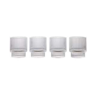 Discover the perfect balance between function and elegance with our tumbler glasses. The timeless design with classic, clean lines suits all types of occasions when you want to serve refreshing drinks. The glasses are dishwasher safe and feature a stackable design that maximises storage space. Made from soda-lime glass. Holds 250 ml. Cold drinks only.