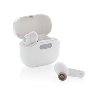 Studies show that the average earbud contains more bacteria than a cutting board. Still earbuds are taken in and out of the ear multiple times a day while containing various bacteria and without cleaning them. These unique design TWS earbuds are cleaned with UV-C light within the charging case eliminating up to 99,9% of the bacteria found on the earbud. The earbuds use BT 5.0 for easy auto pairing connection and low energy consumption. The earbuds allow a play time of 3 hours and can be re-charged in the 400 mah charging case. Operating distance up to 10 metres. UV-C wavelength 270nm-280nm. UV-C function will only work when the case is closed to avoid UV-C exposure to user. Including 1 extra pair of eartips. Including PVC free TPE material micro charging cable.<br /><br />HasBluetooth: True