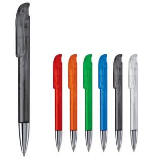 Stylo bille design Toppoint, fabriqué en Allemagne. Ce stylo avec finitions transparente et avec pointe en métal, est livré avec une cartouche Jumbo pouvant écrire jusqu’à 4.5km. Couleur d'écriture bleue. Stylo bille design Toppoint, fabriqué en Allemagne. Ce stylo avec finitions transparente et avec pointe en métal, est livré avec une cartouche Jumbo pouvant écrire jusqu’à 4.5km. Couleur d'écriture bleue.