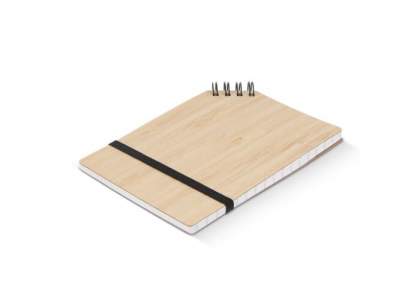 Experience elegance with our A6 Bamboo Corner-Bound Notebook. Crafted from sustainable bamboo, this compact notebook combines style and eco-friendliness. Its corner binding adds a unique touch.