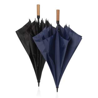Parapluie tempête 30 pouces recyclé Tony avec poignée de luxe en bois d'acacias est durable et fiable. Il est composé d'une tige en métal et d'une baleine en fibre de verre. Avec fonction anti-tempête. Ouverture automatique et fermeture manuelle. De ... Parapluie tempête 30 pouces recyclé Tony avec poignée de luxe en bois d'acacias est durable et fiable. Il est composé d'une tige en métal et d'une baleine en fibre de verre. Avec fonction anti-tempête. Ouverture automatique et fermeture manuelle. De ...