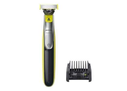 Philips OneBlade Pro 360 Face + Body : tondez, coiffez et rasez facilement les poils de toutes longueurs. Rasoir tout-en-un pour un visage net, une tondeuse à barbe et un rasoir pour le corps pour le torse, le dos et les aisselles. 