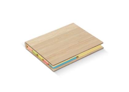 Whether you need to jot down notes, or get organized, we've got you covered. Stay organized and eco-conscious with style with our bamboo sticky notes booklet with 3 different sizes of notes to choose from!