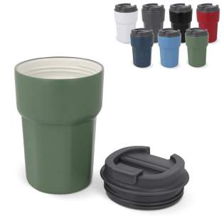 Wir stellen den Zambezi Thermo Becher vor: Eine stilvolle Ergänzung zu unserer T-ceramic -Serie. Dieser 350-ml-Becher mit Kunststoffdeckel aus PP Material mit einem Silikonring und hat eine keramikbeschichtete Innenseite, die Ihre Getränke heiß oder ... Wir stellen den Zambezi Thermo Becher vor: Eine stilvolle Ergänzung zu unserer T-ceramic -Serie. Dieser 350-ml-Becher mit Kunststoffdeckel aus PP Material mit einem Silikonring und hat eine keramikbeschichtete Innenseite, die Ihre Getränke heiß oder ...