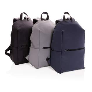 Ce sac à dos minimaliste et moderne en PU lisse. Entièrement doublé, compartiment pour ordinateur portable 15,6 pouces, grand compartiment principal, 2 poches intérieures et 2 passants stylos. Dos rembourré en mesh et bretelles ajustables. Extérieur ... Ce sac à dos minimaliste et moderne en PU lisse. Entièrement doublé, compartiment pour ordinateur portable 15,6 pouces, grand compartiment principal, 2 poches intérieures et 2 passants stylos. Dos rembourré en mesh et bretelles ajustables. Extérieur ...