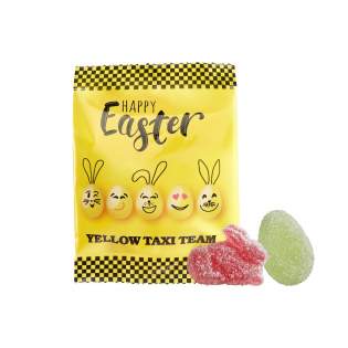 White bag Easter candy