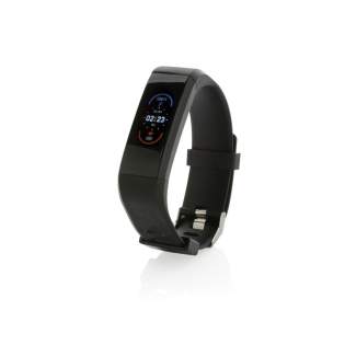 Tun Sie das Beste für Ihren Körper mit diesem wasserdichten (IPX5) Aktivity-Tracker mit bequemem Armband aus recyceltem TPU. Mit benutzerfreundlichem 0,96"-OLED-Touch-Screen. Hergestellt aus RCS (Recycled Claim Standard)-zertifiziert recyceltem TPU-Armband und ABS-Gehäuse. Gesamter Recyclinganteil: 35% basierend auf dem Gesamtgewicht des Artikels. Die RCS-Zertifizierung gewährleistet eine vollständig zertifizierte Lieferkette der recycelten Materialien. Inklusive kostenloser App in 6 Sprachen, um Einblick in Ihre Erfolge zu erhalten (für iOS 8.1 und Android 4.4 oder höher). Mit BT5.0. Enthaltene Funktionen: Schlaf-Tracking, Schrittzähler, Distanz, Kalorienzähler, Pulsmesser, Blutdruck, Blutsauerstoff, Multi-Sport-Modus (11) und Kamerasteuerung. Bis zu 15 Tage Stand-By und bis zu 7 Tage Working-Time. Verpackt in FSC®-Mix-Kraftverpackung. Artikel und Zubehör 100% PVC-frei.<br /><br />PVC free: true Tun Sie das Beste für Ihren Körper mit diesem wasserdichten (IPX5) Aktivity-Tracker mit bequemem Armband aus recyceltem TPU. Mit benutzerfreundlichem 0,96"-OLED-Touch-Screen. Hergestellt aus RCS (Recycled Claim Standard)-zertifiziert recyceltem TPU-Armband und ABS-Gehäuse. Gesamter Recyclinganteil: 35% basierend auf dem Gesamtgewicht des Artikels. Die RCS-Zertifizierung gewährleistet eine vollständig zertifizierte Lieferkette der recycelten Materialien. Inklusive kostenloser App in 6 Sprachen, um Einblick in Ihre Erfolge zu erhalten (für iOS 8.1 und Android 4.4 oder höher). Mit BT5.0. Enthaltene Funktionen: Schlaf-Tracking, Schrittzähler, Distanz, Kalorienzähler, Pulsmesser, Blutdruck, Blutsauerstoff, Multi-Sport-Modus (11) und Kamerasteuerung. Bis zu 15 Tage Stand-By und bis zu 7 Tage Working-Time. Verpackt in FSC®-Mix-Kraftverpackung. Artikel und Zubehör 100% PVC-frei.<br /><br />PVC free: true