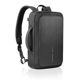 Gardez vos affaires en sécurité et rendez vos déplacements plus élégants avec le nouveau sac à dos Bobby Bizz 2.0. Prêt pour toutes les occasions professionnelles, vous pouvez transformer ce sac à dos en porte-documents en quelques secondes, simplement en mettant les bretelles dans la poche arrière. Le design antivol emblématique de Bobby ne comporte aucun accès frontal, des fermetures cachées et une poche cachée anti-RFID. Il est renforcé par un matériau anti-lacération et un cadre métallique intégré. Vous pouvez également le verrouiller en toute sécurité et à tout objet fixe grâce au verrou en alliage de zinc intégré à la sangle droite. À l'intérieur du sac à dos, vous trouverez des compartiments rembourrés pour un ordinateur 16 pouces, une tablette jusqu'à 10 pouces et tout votre matériel professionnel. Le Bobby Bizz 2.0 est fabriqué à partir de matériaux recyclés.  33 % de contenu recyclé.<br /><br />FitsLaptopTabletSizeInches: 16.0<br />PVC free: true