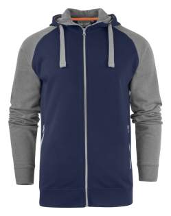 Tweekleurige hoodie met voorzakken. Binnenzijde is geborsteld. Ribbord aan manchetten en boord onderaan. Wasbaar op 60°. Tweekleurige hoodie met voorzakken. Binnenzijde is geborsteld. Ribbord aan manchetten en boord onderaan. Wasbaar op 60°.