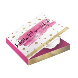 Bookstyle Taschentuchbox mit Umschlag, gefüllt mit 30 Stück 3-lagigen Tissues. Bookstyle Taschentuchbox mit Umschlag, gefüllt mit 30 Stück 3-lagigen Tissues.