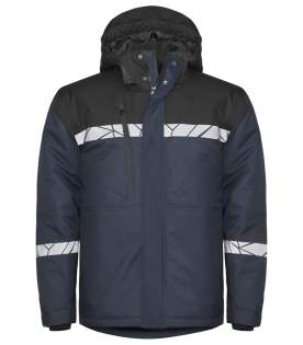 • Gewatteerde softshell-jas van wind- en waterafstotend materiaal, rits aan de voorkant is bedekt met een flap om tocht en waterlekkage te voorkomen <br />• Borstzak aan de rechterkant met interne houder voor een ID-kaart, ook zijzakken aan beide zijden met ritssluiting, gevoerd met fleece <br />• Binnenzakken aan beide zijden met klittenbandsluiting <br />• Verlengd achterpand <br />• Afneembare capuchon, verstelbaar met trekkoord <br />• Verstelbare manchetten met klittenband, ook een extra binnenmanchet tegen de kou <br />• Verstelbare taille met trekkoord <br />• Waschipzakje in de linker binnennaad<br /><br />Getest voor industrieel wassen volgens ISO 15797<br />Verhoogde zichtbaarheid volgens EN 17353<br />Oeko-Tex 100 gecertificeerd<br />Geleverd in een biobased, composteerbare polybag • Gewatteerde softshell-jas van wind- en waterafstotend materiaal, rits aan de voorkant is bedekt met een flap om tocht en waterlekkage te voorkomen <br />• Borstzak aan de rechterkant met interne houder voor een ID-kaart, ook zijzakken aan beide zijden met ritssluiting, gevoerd met fleece <br />• Binnenzakken aan beide zijden met klittenbandsluiting <br />• Verlengd achterpand <br />• Afneembare capuchon, verstelbaar met trekkoord <br />• Verstelbare manchetten met klittenband, ook een extra binnenmanchet tegen de kou <br />• Verstelbare taille met trekkoord <br />• Waschipzakje in de linker binnennaad<br /><br />Getest voor industrieel wassen volgens ISO 15797<br />Verhoogde zichtbaarheid volgens EN 17353<br />Oeko-Tex 100 gecertificeerd<br />Geleverd in een biobased, composteerbare polybag