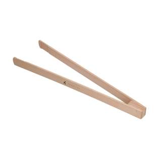 Light, sturdy barbecue tongs made from European, unlacquered beech wood. A simple but functional design. With 4 grooves on each inside for the safe turning of grilled food. A responsible choice. Made in Germany.