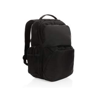 The ultimate carry backpack to store everyday essentials. Smart organisation is featured through two roomy front compartments and a large main compartment with a 15.6 inch laptop compartment and organisation. An additional two water bottle pockets on the side. With AWARE™ tracer that validates the genuine use of recycled materials. Each bag has reused 32.8 0.5L PET bottles. 2% of proceeds of each Impact product sold will be donated to Water.org. PVC free.<br /><br />FitsLaptopTabletSizeInches: 15.6<br />PVC free: true