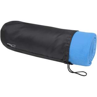 GRS certified RPET polar fleece blanket suitable for indoor and outdoor use. Comes with a 190T RPET carry pouch with drawstring closure. Packed in a recycled polybag. Pouch size: length 34 cm, diameter 13 cm. GRS certified RPET polar fleece blanket suitable for indoor and outdoor use. Comes with a 190T RPET carry pouch with drawstring closure. Packed in a recycled polybag. Pouch size: length 34 cm, diameter 13 cm.