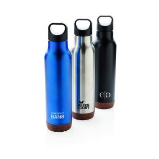 Vacuüm geïsoleerde lekvrije fles met duurzame 304 RVS binnenzijde en 201 RVS buitenzijde. Uniek kurkdetail op de bodem. Houdt uw dranken maximaal 5 uur warm en koud tot 15 uur. Inhoud: 600 ml.<br /><br />HoursHot: 5<br />HoursCold: 15 Vacuüm geïsoleerde lekvrije fles met duurzame 304 RVS binnenzijde en 201 RVS buitenzijde. Uniek kurkdetail op de bodem. Houdt uw dranken maximaal 5 uur warm en koud tot 15 uur. Inhoud: 600 ml.<br /><br />HoursHot: 5<br />HoursCold: 15