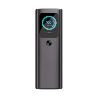 The Urban Vitamin Stanford powerbank is the pinnacle of advanced charging technology, offering unparalleled performance for those who demand the best. With a robust 20,000 mAh capacity, the Stanford supports an incredible 165W mega-fast charging, ensuring your devices, including multiple laptops and MacBooks, are powered up simultaneously and at lightning speed. Equipped with three output options: —two USB-C and one USB-A—the Stanford is designed for maximum versatility. It also features a unique integrated 70cm retractable USB-C fast 100W cable reducing the need to carry extra accessories. The high-quality TFT colour display provides real-time updates on charging speed and device status, keeping you fully informed during every charge. Built with a durable aluminium housing, the Stanford delivers a premium look and feel while maintaining a lightweight and portable design. Urban Vitamin products are made without PVC and are packed in plastic-reduced packaging.<br /><br />PowerbankCapacity: 20000<br />PVC free: true