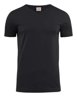 Moderne, aansluitende V-hals T-shirt met versterkte schoudernaden en dubbelgestikte halsopening. Elastaan in boord. Geribde nek in vier lagen. Oeko-Tex 100 gecertificeerd. Moderne, aansluitende V-hals T-shirt met versterkte schoudernaden en dubbelgestikte halsopening. Elastaan in boord. Geribde nek in vier lagen. Oeko-Tex 100 gecertificeerd.