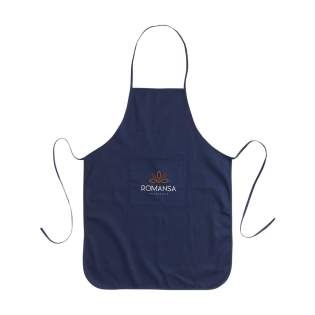 WoW! Apron made from 98% recycled cotton and 2% cottion (170 g/m²). With a front pocket. WoW! Apron made from 98% recycled cotton and 2% cottion (170 g/m²). With a front pocket.