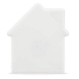 Boîte en forme de maison avec pastilles à la menthe. L'ouverture de la boîte se fait au niveau de la cheminée. Environ 7 grammes. Boîte en forme de maison avec pastilles à la menthe. L'ouverture de la boîte se fait au niveau de la cheminée. Environ 7 grammes.