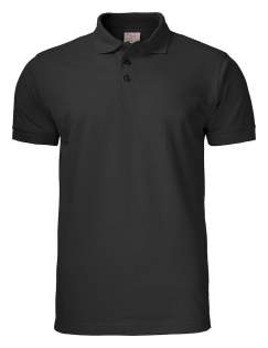 Polo piqué met drieknoopsluiting, neklint, zijsplitjes en geribde manchetten. Oeko-Tex 100 gecertificeerd.