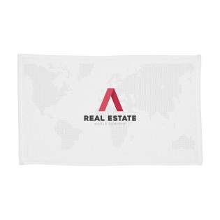 Serviette de bain luxueuse comprenant votre propre impression couleur unique. Fabriqué en 40% microfibre et 60% coton (300 g/m²). Grâce à sa soie éponge et sa soie velours super douce, cette serviette est très agréable à utiliser. Absorbe rapidement l'humidité. Par pièce sous cellophane. Serviette de bain luxueuse comprenant votre propre impression couleur unique. Fabriqué en 40% microfibre et 60% coton (300 g/m²). Grâce à sa soie éponge et sa soie velours super douce, cette serviette est très agréable à utiliser. Absorbe rapidement l'humidité. Par pièce sous cellophane.