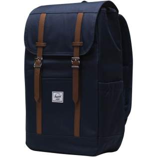 Le sac à dos Herschel Retreat™ est le compagnon par excellence de votre voyage quotidien. Ce sac a dos est doté d'une pléthore de poches et il est fabriqué à partir de matériaux EcoSystem™. Il est conçu pour abriter vos effets personnels et organiser soigneusement vos essentiels du quotidien. Le tissu 600D est ingénieusement fabriqué à partir de bouteilles d'eau post-consommation 100 % recyclées. La housse flottante est luxueusement rembourrée et doublée de polaire pour accueillir votre ordinateur portable 15"/16". Ce sac dispose d'une fermeture à cordon de serrage en U sans effort, d'une fermeture éclair pratique à l'arrière et de deux poches pour bouteille d'eau qui s'étendent gracieusement pour s'adapter à différentes tailles. Le sac à dos Herschel Retreat™ dispose d'une capacité de 23 litres, garantissant que tout ce dont vous avez besoin est à portée de main. Le sac à dos Herschel Retreat™ est le compagnon par excellence de votre voyage quotidien. Ce sac a dos est doté d'une pléthore de poches et il est fabriqué à partir de matériaux EcoSystem™. Il est conçu pour abriter vos effets personnels et organiser soigneusement vos essentiels du quotidien. Le tissu 600D est ingénieusement fabriqué à partir de bouteilles d'eau post-consommation 100 % recyclées. La housse flottante est luxueusement rembourrée et doublée de polaire pour accueillir votre ordinateur portable 15"/16". Ce sac dispose d'une fermeture à cordon de serrage en U sans effort, d'une fermeture éclair pratique à l'arrière et de deux poches pour bouteille d'eau qui s'étendent gracieusement pour s'adapter à différentes tailles. Le sac à dos Herschel Retreat™ dispose d'une capacité de 23 litres, garantissant que tout ce dont vous avez besoin est à portée de main.