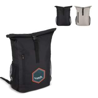 Ce sac à vélo pratique, est fabriqué en PET recyclé. Il est doté d'une poche frontale et supérieure, d'une poignée supérieure, de bretelles amovibles rembourrées et réglables et de deux clips permettant d'accrocher le sac à votre vélo. Les poches lat... Ce sac à vélo pratique, est fabriqué en PET recyclé. Il est doté d'une poche frontale et supérieure, d'une poignée supérieure, de bretelles amovibles rembourrées et réglables et de deux clips permettant d'accrocher le sac à votre vélo. Les poches lat...
