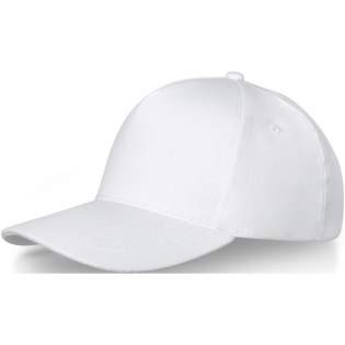 Pre-curved visor. Embroidered eyelets for ventilation. Metal buckle closure. Head circumference: 58 cm.
