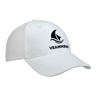 Kingcap medium profile cap made of brushed cotton with velcro closure.