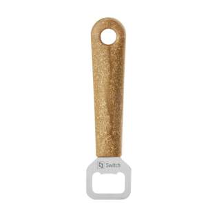 High-quality stainless steel bottle opener from the Orthex brand. Its handle is made from bio-based plastic: a mix of the waste of the sugar cane plant and wood fibres from Scandinavian spruce. Supplied with a practical suspension eye. Dishwasher safe. Washing by hand is recommended to preserve the imprint. Made in Sweden. High-quality stainless steel bottle opener from the Orthex brand. Its handle is made from bio-based plastic: a mix of the waste of the sugar cane plant and wood fibres from Scandinavian spruce. Supplied with a practical suspension eye. Dishwasher safe. Washing by hand is recommended to preserve the imprint. Made in Sweden.