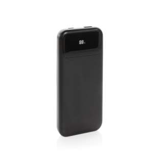 All-in-One-Schnellladegerät mit integrierten Kabeln und Ladeanzeige. Das 10.000mAh-Ladegerät wird mit einem integrierten Type-C- und einem integrierten Apple-Lightning-Kabel geliefert, sodass Sie es einfach an Ihr Gerät anschließen können, um mit dem Schnellladen Ihres Mobilgeräts zu beginnen. Mit einem zusätzlichen Type-C-Anschluss und einem USB-A-Anschluss zum Anschließen Ihres eigenen Ladekabels. Bei voller Ladung liefert das Ladegerät genug Energie, um Ihr Mobiltelefon bis zu viermal aufzuladen. Die Powerbank enthält einen langlebigen 10.000mAh A-Grade Lithium-Polymer-Akku. Hergestellt aus recyceltem ABS und recyceltem TPE. Gesamter rec. Inhalt: 21% basierend auf dem Gesamtgewicht des Artikels. Die RCS-Zertifizierung gewährleistet eine vollständig zertifizierte Lieferkette der recycelten Materialien. Mit Digitalanzeige zur Anzeige der verbleibenden Leistung. Verpackt in FSC®-Kraftverpackung. PVC-frei. USB-A-Output 5V/3,0A; 9V/2A; 12V/1,5A; USB-C-Output: 5V/3,0A; 9V/2,22A; 12/1,5A<br /><br />PowerbankCapacity: 10000<br />PVC free: true All-in-One-Schnellladegerät mit integrierten Kabeln und Ladeanzeige. Das 10.000mAh-Ladegerät wird mit einem integrierten Type-C- und einem integrierten Apple-Lightning-Kabel geliefert, sodass Sie es einfach an Ihr Gerät anschließen können, um mit dem Schnellladen Ihres Mobilgeräts zu beginnen. Mit einem zusätzlichen Type-C-Anschluss und einem USB-A-Anschluss zum Anschließen Ihres eigenen Ladekabels. Bei voller Ladung liefert das Ladegerät genug Energie, um Ihr Mobiltelefon bis zu viermal aufzuladen. Die Powerbank enthält einen langlebigen 10.000mAh A-Grade Lithium-Polymer-Akku. Hergestellt aus recyceltem ABS und recyceltem TPE. Gesamter rec. Inhalt: 21% basierend auf dem Gesamtgewicht des Artikels. Die RCS-Zertifizierung gewährleistet eine vollständig zertifizierte Lieferkette der recycelten Materialien. Mit Digitalanzeige zur Anzeige der verbleibenden Leistung. Verpackt in FSC®-Kraftverpackung. PVC-frei. USB-A-Output 5V/3,0A; 9V/2A; 12V/1,5A; USB-C-Output: 5V/3,0A; 9V/2,22A; 12/1,5A<br /><br />PowerbankCapacity: 10000<br />PVC free: true