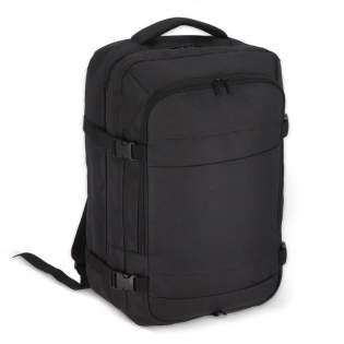 Ce sac à dos a été conçu pour le voyageur moderne. Il s'ouvre à 180 degrés, avec une poche cachée pour les vêtements d'un côté et un compartiment rembourré pour l'ordinateur portable de l'autre. La poche frontale spacieuse permet d'accéder facilement aux accessoires et aux éléments essentiels. Pour plus de confort, le sac est équipé de poignées rembourrées, de bretelles réglables et d'un panneau arrière rembourré. En outre, une sangle arrière permet de glisser le sac à dos en toute sécurité sur la poignée d'un trolley pour les longs trajets. Les détails réfléchissants améliorent la visibilité et la sécurité lors des déplacements nocturnes. Ce sac à dos a été conçu pour le voyageur moderne. Il s'ouvre à 180 degrés, avec une poche cachée pour les vêtements d'un côté et un compartiment rembourré pour l'ordinateur portable de l'autre. La poche frontale spacieuse permet d'accéder facilement aux accessoires et aux éléments essentiels. Pour plus de confort, le sac est équipé de poignées rembourrées, de bretelles réglables et d'un panneau arrière rembourré. En outre, une sangle arrière permet de glisser le sac à dos en toute sécurité sur la poignée d'un trolley pour les longs trajets. Les détails réfléchissants améliorent la visibilité et la sécurité lors des déplacements nocturnes.