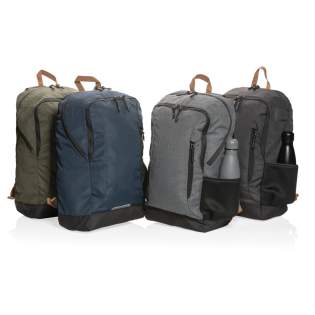 The Impact AWARE™ Urban outdoor backpack has more than enough room to accommodate your gear and has a great outdoor-inspired design. The backpack features a middle zipper compartment and a roomy main compartment. The front zipper pocket offers quick ... The Impact AWARE™ Urban outdoor backpack has more than enough room to accommodate your gear and has a great outdoor-inspired design. The backpack features a middle zipper compartment and a roomy main compartment. The front zipper pocket offers quick ...