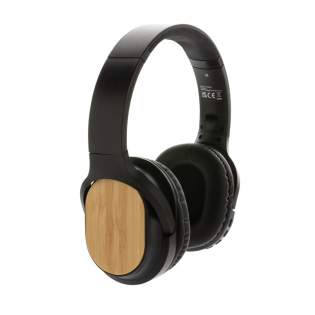 Comfortable and durable wireless headphone that uses BT5.1 for super smooth connection and long lasting playtime. Made with RCS (Recycled Claim Standard) certified recycled materials. With FSC® 100% bamboo design detail on the ear pads. Total recycled content: 66 % based on total item weight. RCS certification ensures a completely certified supply chain of the recycled materials. The over ear design of the earbuds allows a perfect sound experience. Foldable design for easy storage.The built-in 200 mah lithum battery that allows a play time up to 5 hours and can be fully re-charged in 2 hours. Operating distance up to 10 metres. Including mic to answer phone calls. Including RCS certified recycled TPE charging cable. Packed in FSC® mix packaging.<br /><br />HasBluetooth: True<br />NumberOfSpeakers: 2<br />PVC free: true