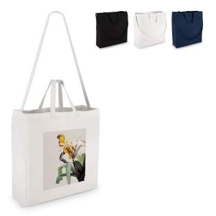 Vielseitige Tasche aus 220 g/m² Baumwolle in einer Vielzahl von Farben. Mit einem langen Griff zum Tragen über der Schulter oder am Körper und zwei kurzen Griffen zum Tragen in der Hand. Ideal für den täglichen Gebrauch oder für Veranstaltungen. Oeko... Vielseitige Tasche aus 220 g/m² Baumwolle in einer Vielzahl von Farben. Mit einem langen Griff zum Tragen über der Schulter oder am Körper und zwei kurzen Griffen zum Tragen in der Hand. Ideal für den täglichen Gebrauch oder für Veranstaltungen. Oeko...