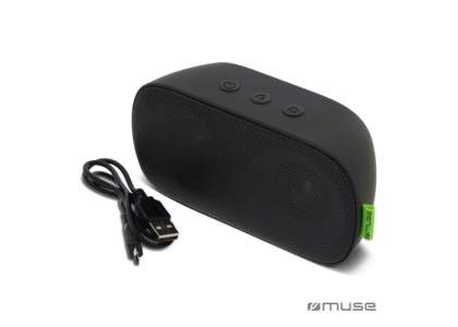 Deze mobiel Bluetooth speaker is klein, compact en gemakkelijk mee te nemen. De ingebouwde multicolor discolamp zorgt overal voor een minidisco. Via Bluetooth luistert u eenvoudig naar de muziek op uw smartphone of tablet. De speaker heeft ook een AUX-aansluiting zodat er externe apparaten aangesloten kunnen worden.