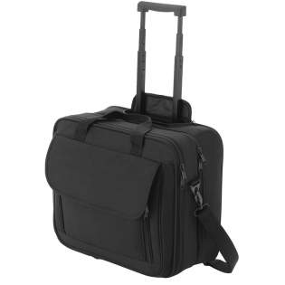 Simple yet functional excluve design cabin approved business trolley, also ideal for small trips. Has a 15.4" laptop compartment and several other functional compartments to store your documents and accessories.
