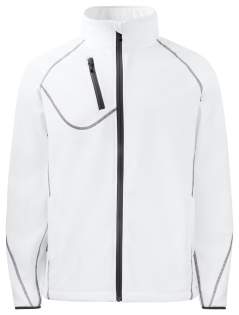 • 3-laagse softshell met fleecevoering<br />• lichte en ademende softshell<br />• ritssluiting met kinbescherming<br />• schuinlopende, verticale borstzak met ritssluiting<br />• twee verborgen zijzakken met ritssluiting<br />• elastische manchetten<br />• aanpasbare taille met trekkoord<br />• verlengd rugpand • 3-laagse softshell met fleecevoering<br />• lichte en ademende softshell<br />• ritssluiting met kinbescherming<br />• schuinlopende, verticale borstzak met ritssluiting<br />• twee verborgen zijzakken met ritssluiting<br />• elastische manchetten<br />• aanpasbare taille met trekkoord<br />• verlengd rugpand