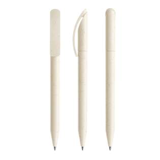 Gemaakt van bioplastic. Het oppervlak en het mechanisme van de DS3 Biotic Pen zijn vervaardigd van 100% hernieuwbare grondstoffen. Voor de DS3 Biotic Pen "Sand" omvat dit polyactide (PLA) en hout-kunststof composieten (WPC). Het complete schrijfinstrument (incl. vulling en veer) is tot 75% biologisch afbreekbaar. Houd er rekening mee dat biokunststoffen sterker reageren op omgevingsfactoren zoals warmte, licht, druk en vocht. Voldoet aan de EN 13432-norm voor de composteerbaarheid van biokunststoffen. Gemaakt van bioplastic. Het oppervlak en het mechanisme van de DS3 Biotic Pen zijn vervaardigd van 100% hernieuwbare grondstoffen. Voor de DS3 Biotic Pen "Sand" omvat dit polyactide (PLA) en hout-kunststof composieten (WPC). Het complete schrijfinstrument (incl. vulling en veer) is tot 75% biologisch afbreekbaar. Houd er rekening mee dat biokunststoffen sterker reageren op omgevingsfactoren zoals warmte, licht, druk en vocht. Voldoet aan de EN 13432-norm voor de composteerbaarheid van biokunststoffen.