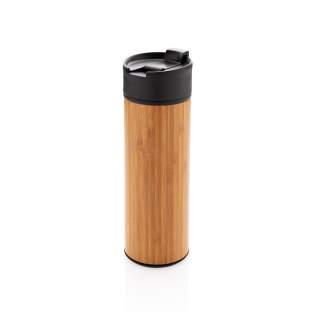 Deze perfecte alledaagse beker is sterk genoeg voor een wandeling en is modern genoeg voor op kantoor. Het bamboe geeft een tijdloze uitstraling en comfortabele grip. Met 1-hand drink- en afsluitbaar; lekvrije deksel. 304 RVS buitenzijde en 201 RVS binnenzijde. De mok is eenvoudig te vergrendelen met één hand en heeft een lekvrije deksel. Houd uw dranken maximaal 5 uur warm en koel tot 15 uur met deze vacuümgeïsoleerde beker. Inhoud: 450 ml.<br /><br />HoursHot: 5<br />HoursCold: 15 Deze perfecte alledaagse beker is sterk genoeg voor een wandeling en is modern genoeg voor op kantoor. Het bamboe geeft een tijdloze uitstraling en comfortabele grip. Met 1-hand drink- en afsluitbaar; lekvrije deksel. 304 RVS buitenzijde en 201 RVS binnenzijde. De mok is eenvoudig te vergrendelen met één hand en heeft een lekvrije deksel. Houd uw dranken maximaal 5 uur warm en koel tot 15 uur met deze vacuümgeïsoleerde beker. Inhoud: 450 ml.<br /><br />HoursHot: 5<br />HoursCold: 15