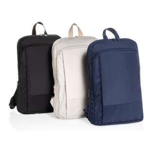 Lernen Sie den Flexpack Aware™ Expandable Slim RPET Backpack kennen. Die perfekte Mischung aus elegantem Design, Vielseitigkeit und Nachhaltigkeit. Dieser ultraschlanke und dennoch erweiterbare Rucksack wurde für moderne Berufstätige entwickelt, die ...