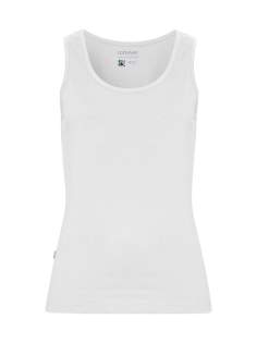 Classic tanktop met brede schouderbanden in een netjes licht getailleerd model. Bies langs de halslijn en armsgaten. Gedrukt label op de achterkant van de nek. Classic tanktop met brede schouderbanden in een netjes licht getailleerd model. Bies langs de halslijn en armsgaten. Gedrukt label op de achterkant van de nek.